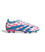 Adidas Predator League FG Jr (White/Pink/Blue)