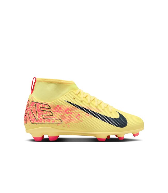 Nike Mercurial Superfly 10 Club KM FG/MG Jr (Yellow/Pink)