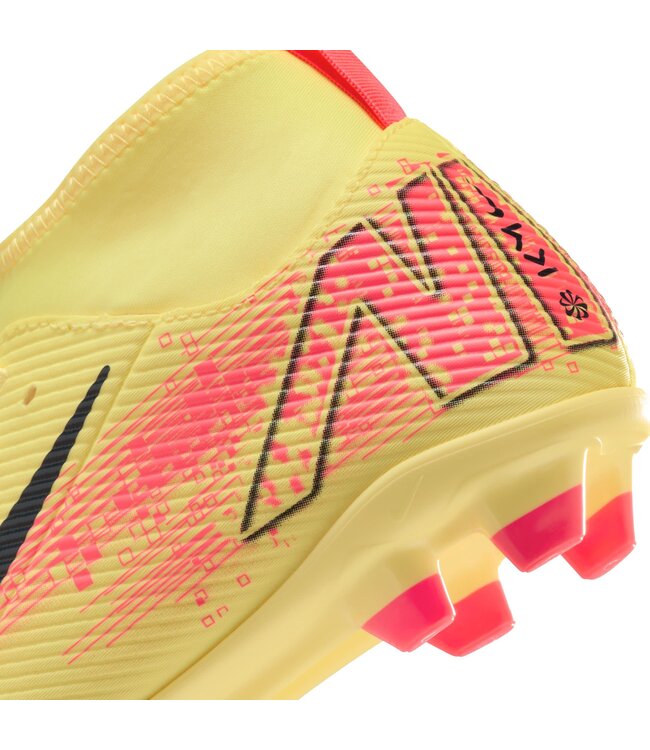 Nike Mercurial Superfly 10 Club KM FG/MG Jr (Yellow/Pink)