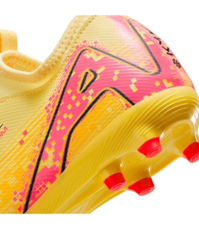 Nike Zoom Mercurial Vapor 16 Academy KM FG/MG Jr (Yellow/Pink)