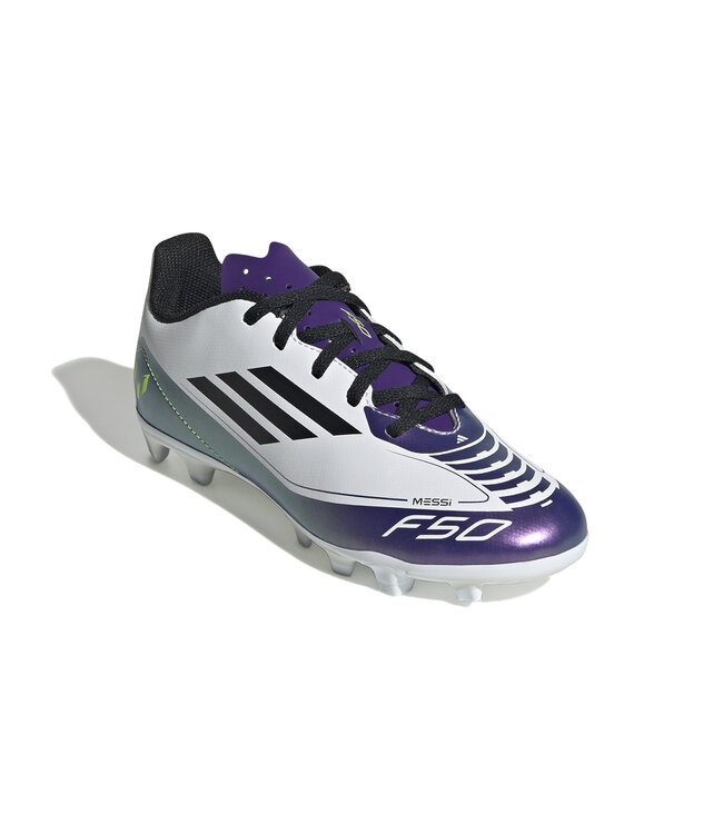 Adidas F50 Club Messi FxG Jr (White/Purple)