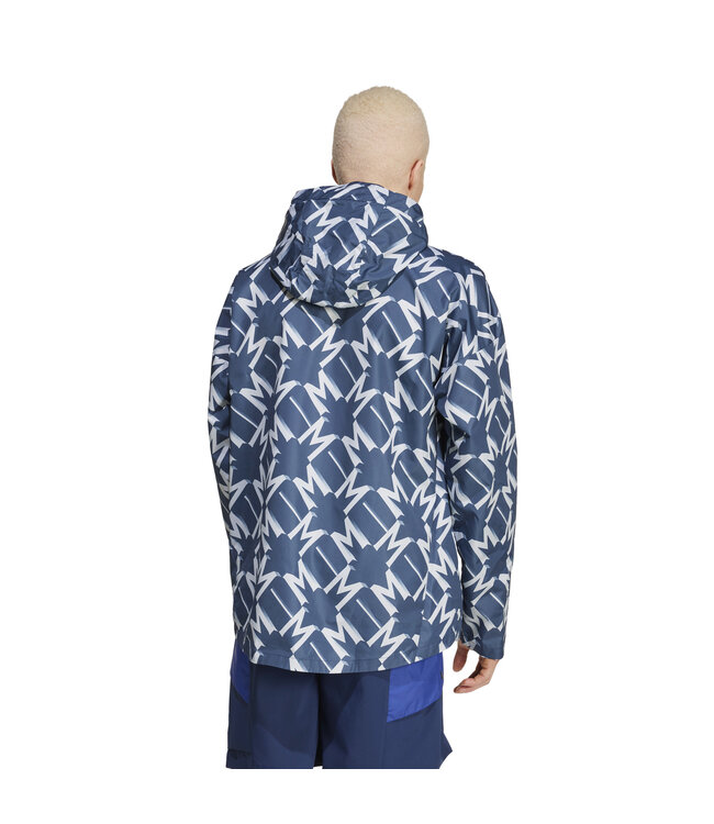 Adidas Manchester United 24/25 1/2 Zip Windbreaker (Navy/Gray)