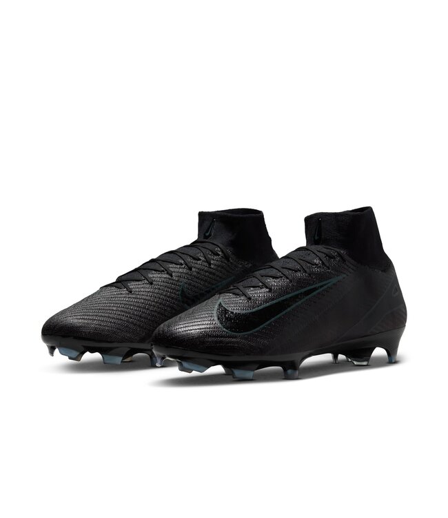 Nike Zoom Mercurial Superfly 10 Elite FG (Black/Green)