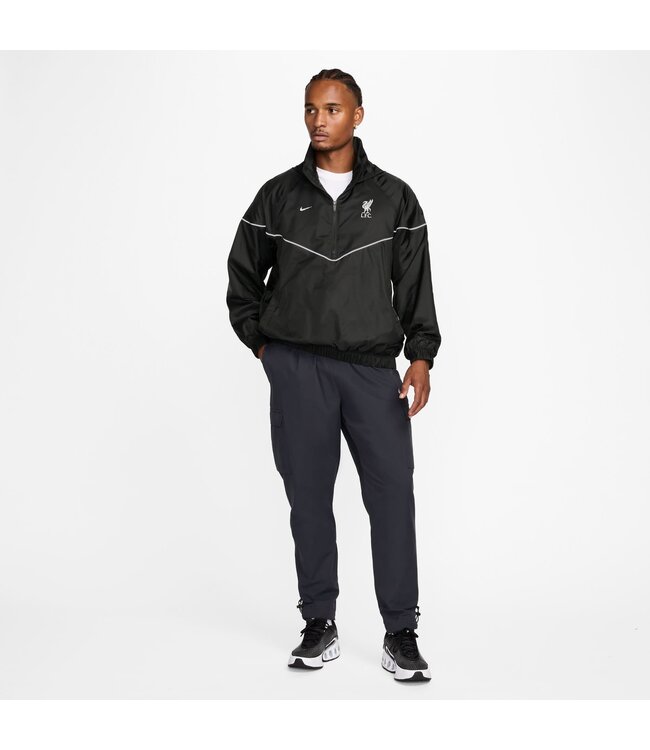 Nike Liverpool 24/25 Windrunner Anorak Jacket (Black)