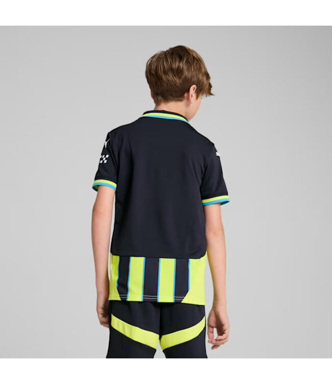 PUMA Manchester City 24/25 Away Jersey Youth (Navy/Yellow)