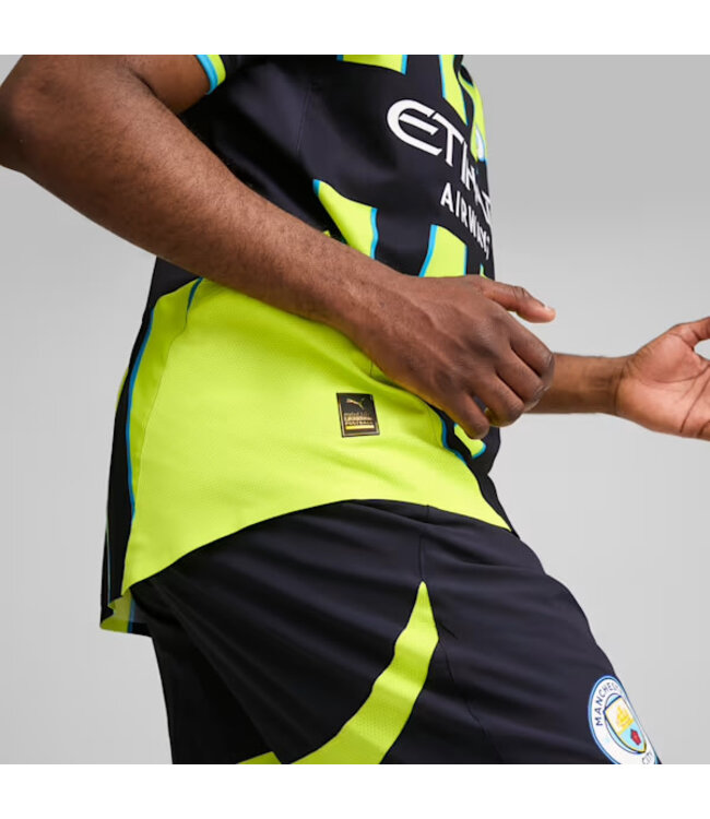PUMA Manchester City 24/25 Authentic Away Jersey (Navy/Yellow)