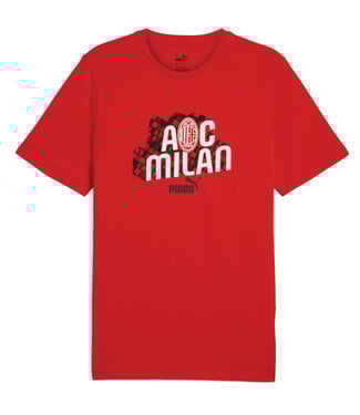 PUMA AC MILAN 24/25 CULTURE TEE (RED)