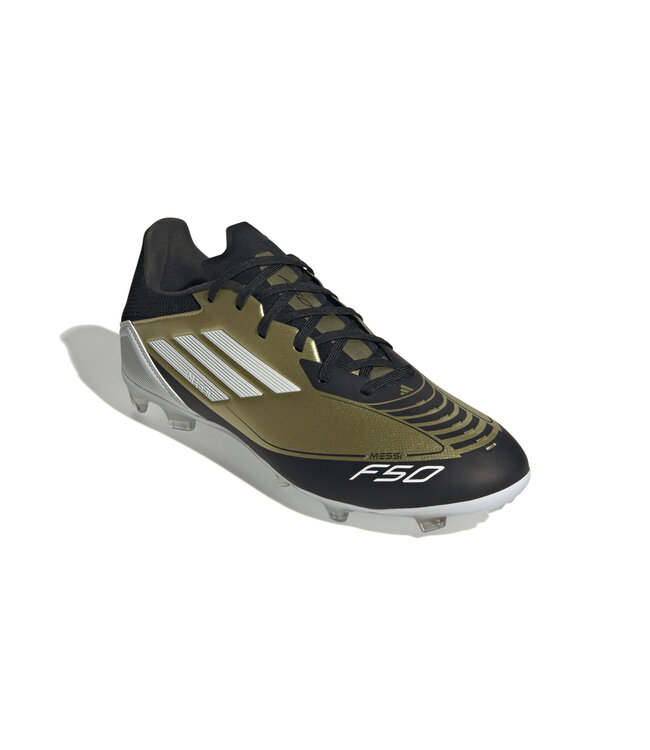 Adidas F50 League Messi FG (Black/Gold)