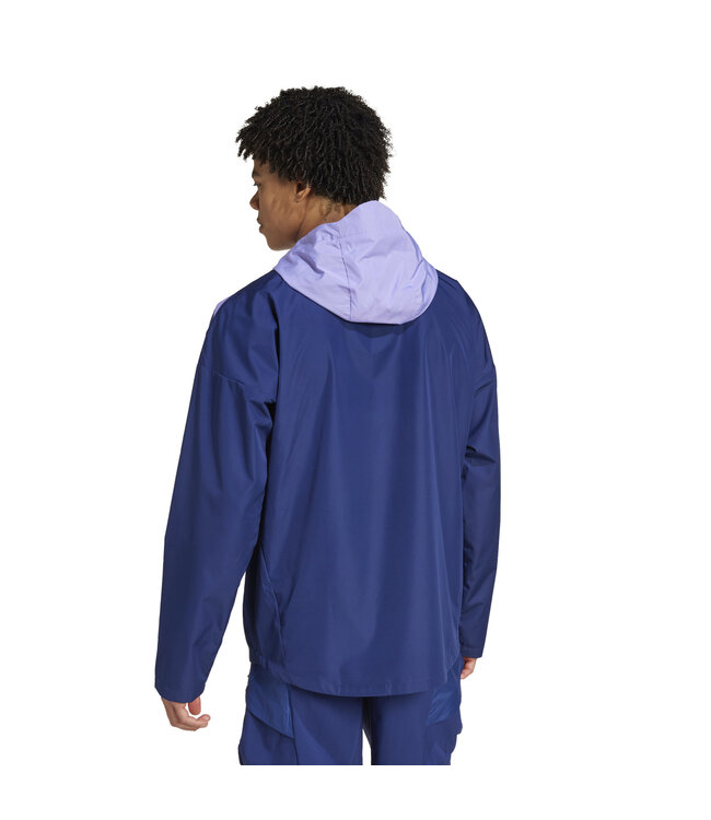 Adidas Arsenal 24/25 Half-Zip Windbreaker (Purple/Navy)