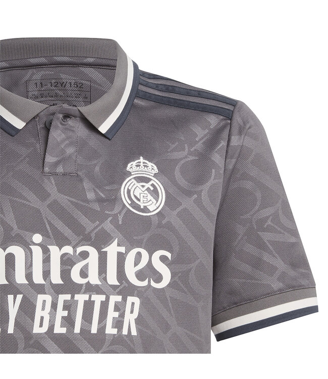 Adidas Real Madrid 24/25 Third Jersey Youth (Gray)
