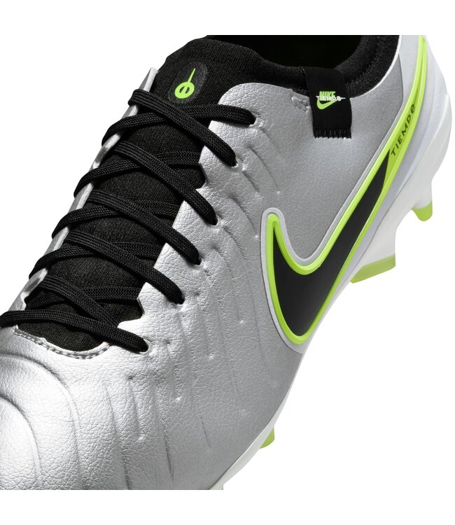 Nike Tiempo Legend 10 Pro FG (Silver/Volt)