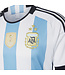 Adidas Argentina 2022 Winners Home Jersey (White/Blue)