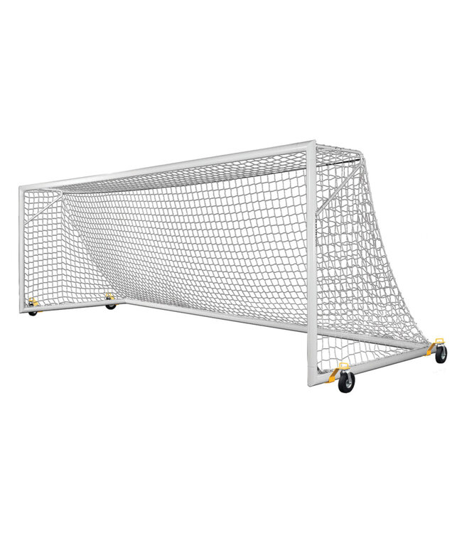 Kwik Goal Fusion Soccer Goal (8' x 24' Swivel Wheels)
