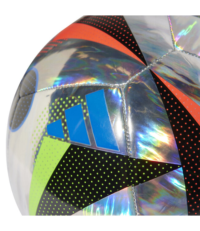 Adidas Euro 2024 Training Foil Ball (Silver/Multi)