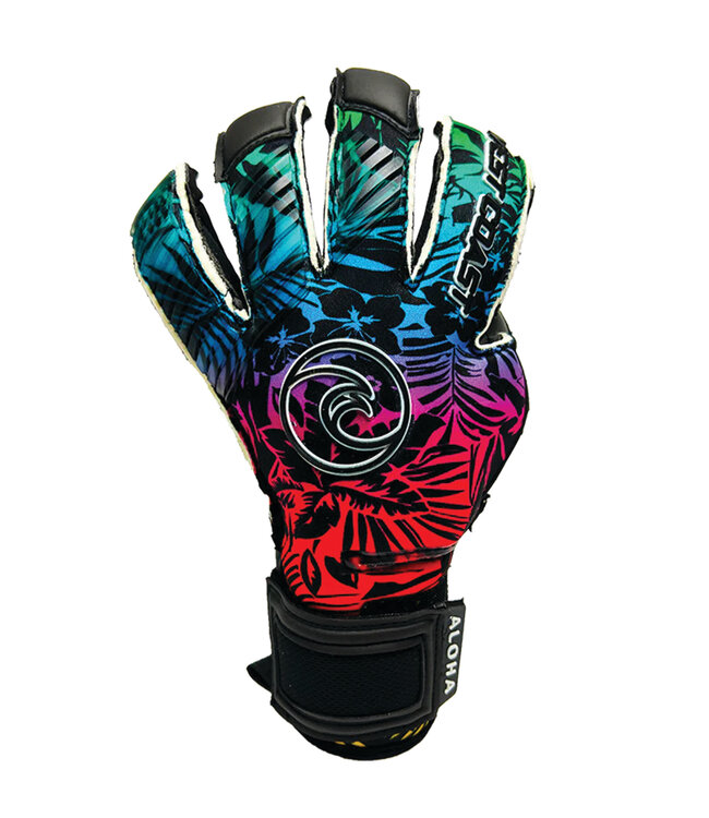 West Coast Helix Aloha Glove (Black/Multi)