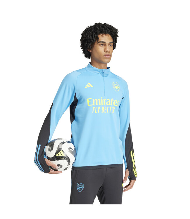 Adidas Arsenal 23/24 Tiro Training Top (Blue/Yellow)