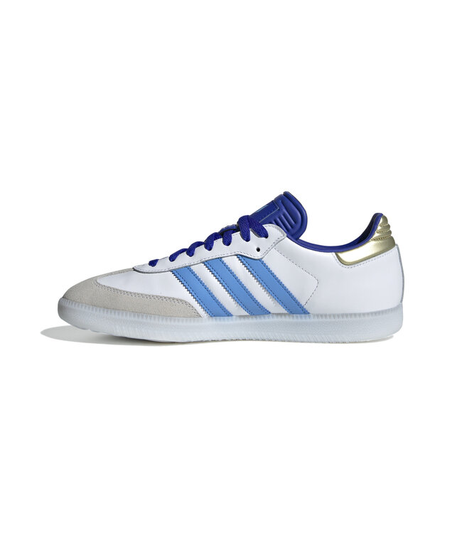 Adidas Samba Messi (White/Blue)