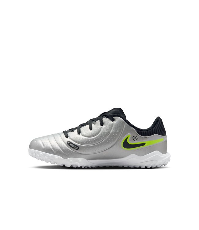 Nike Tiempo Legend 10 Academy Turf Jr (Silver/Volt)
