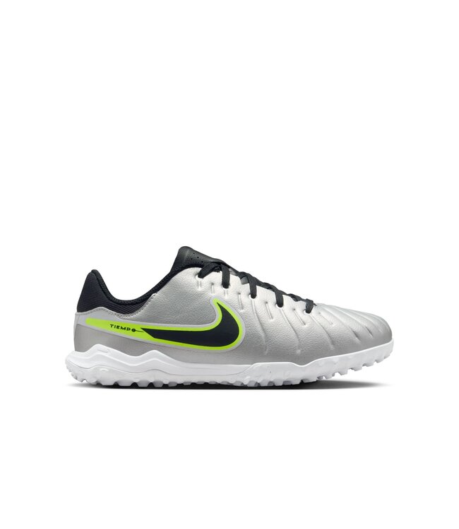 Nike Tiempo Legend 10 Academy Turf Jr (Silver/Volt)