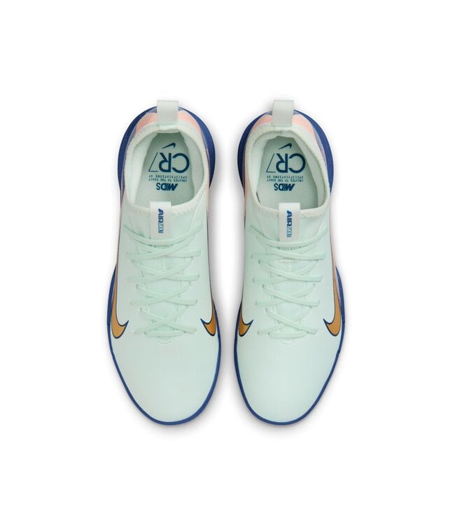 Nike Zoom Mercurial Vapor 16 Academy MDS Indoor Jr (Barely Green/Gold)