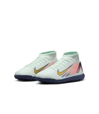 Nike MERCURIAL SUPERFLY 10 CLUB MDS TF JR (BARELY GREEN/GOLD)