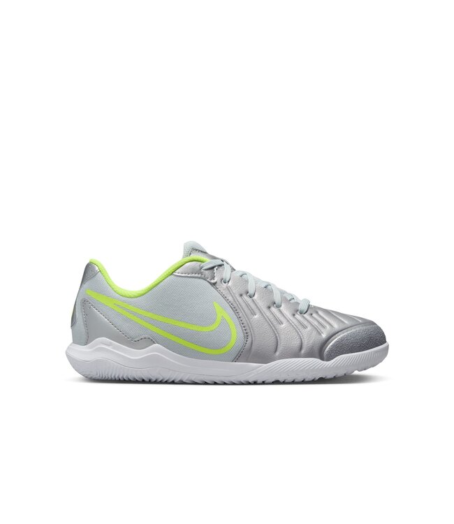 Nike Tiempo Legend 10 Academy Indoor Jr (Gray/Volt)