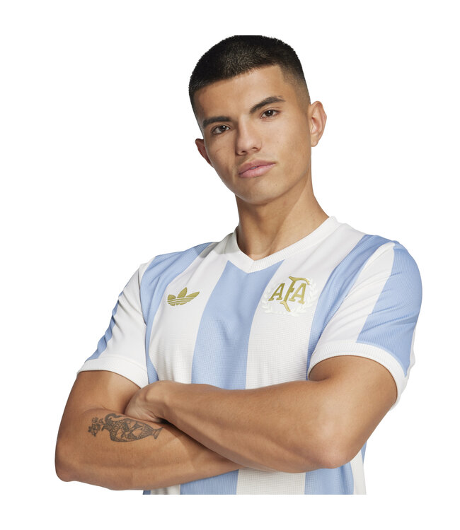 Adidas Argentina 50th Anniversary Jersey (White/Blue)