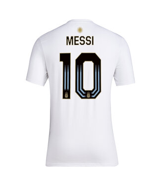 Adidas ARGENTINA 2024 MESSI TEE (WHITE)