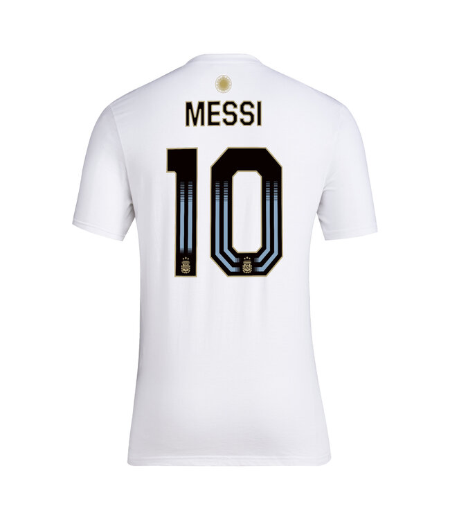 Adidas Argentina 2024 Messi Tee (White)