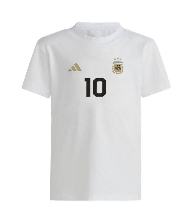 Adidas Argentina 2024 Messi Tee Youth (White)