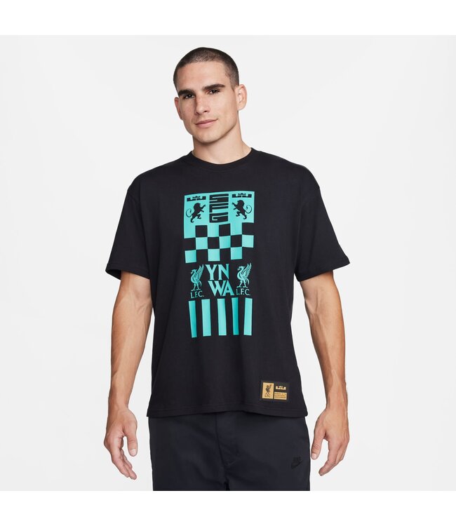 Nike Nike Liverpool 23/24 LBJ Max90 SS Tee (Black/Teal)
