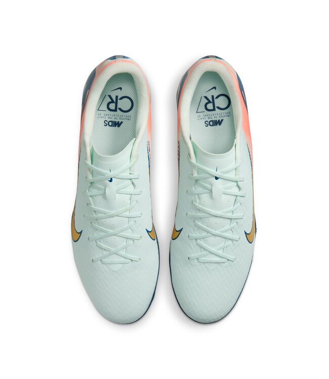 Nike Zoom Mercurial Vapor 16 Academy MDS Turf (Barely Green/Gold)