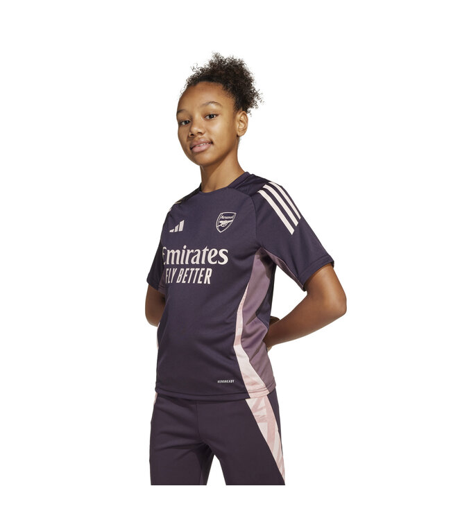 Adidas Arsenal 24/25 Tiro Training Jersey Youth (Purple/Pink)
