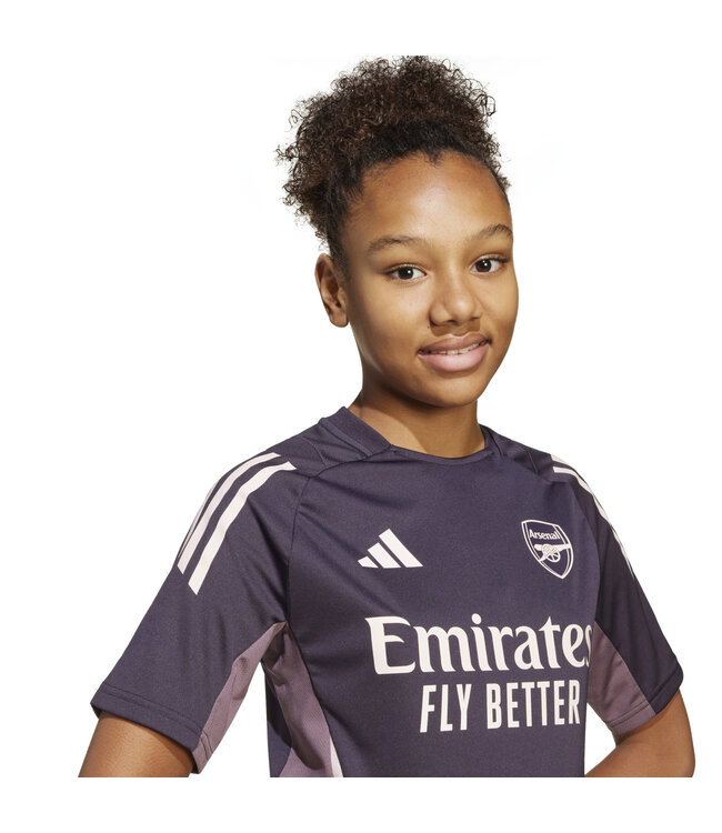 Adidas Arsenal 24/25 Tiro Training Jersey Youth (Purple/Pink)