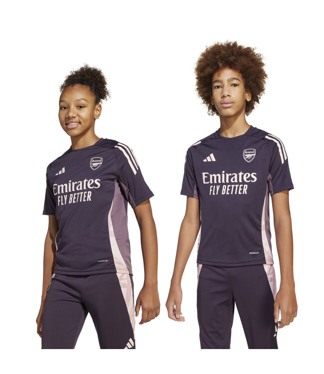 Adidas Arsenal 24/25 Tiro Training Jersey Youth (Purple/Pink)