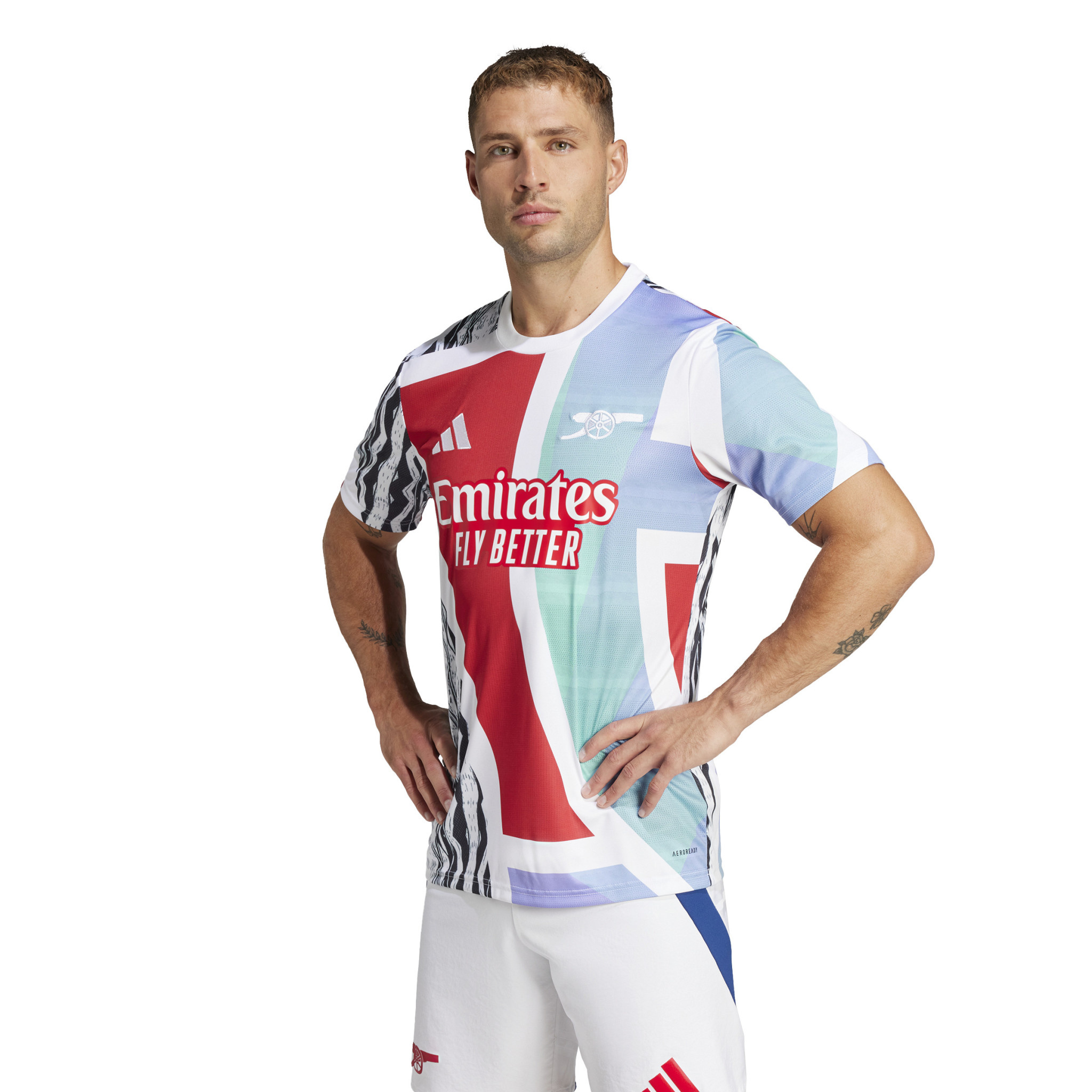 アーセナル ARS 2024-25 プレマッチシャツ Adidas Arsenal 24/25 Prematch Jersey - SoccerWorld - SoccerWorld