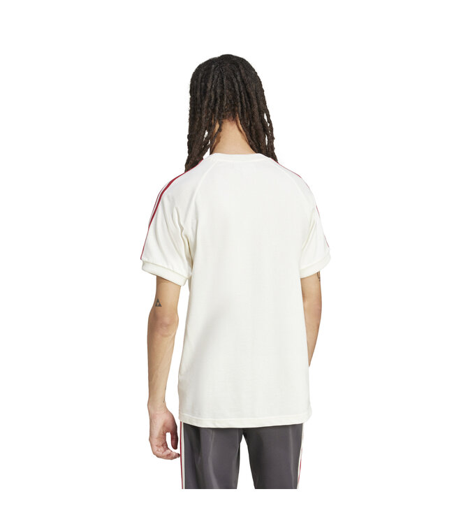 Adidas Manchester United 24/25 Originals 3-Stripes Tee (White)