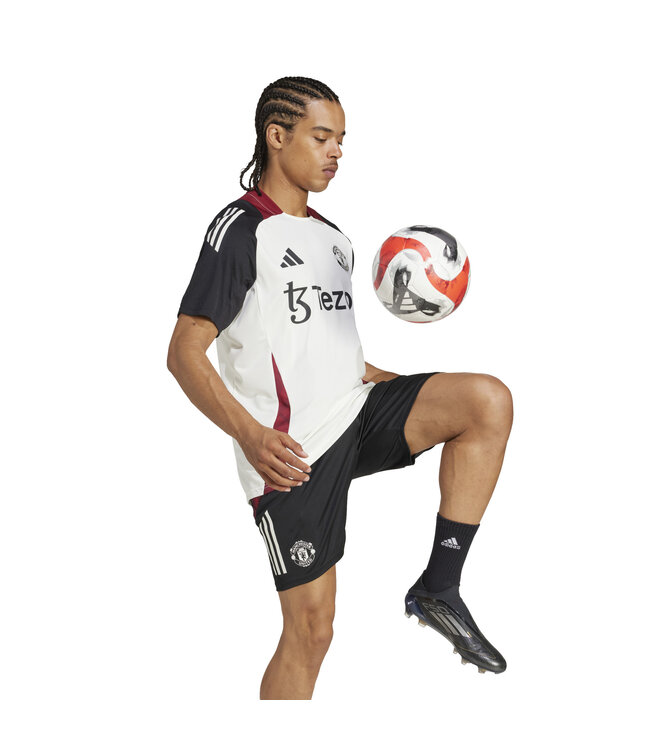 Adidas Manchester United 24/25 Tiro Training Jersey (White/Black)