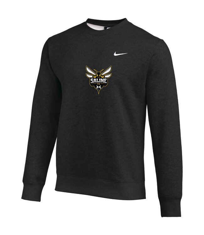 Nike Saline Nike Club Crew Sweatshirt (Black)