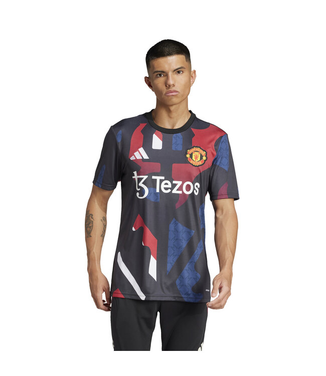 Adidas Manchester United 24/25 Prematch Jersey (Black/Multi)
