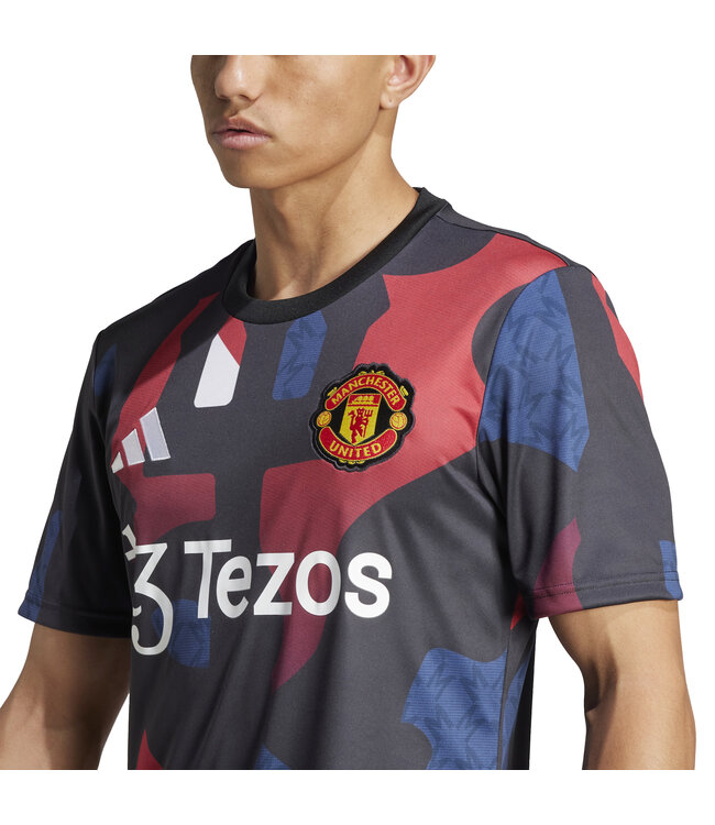 Adidas Manchester United 24/25 Prematch Jersey (Black/Multi)