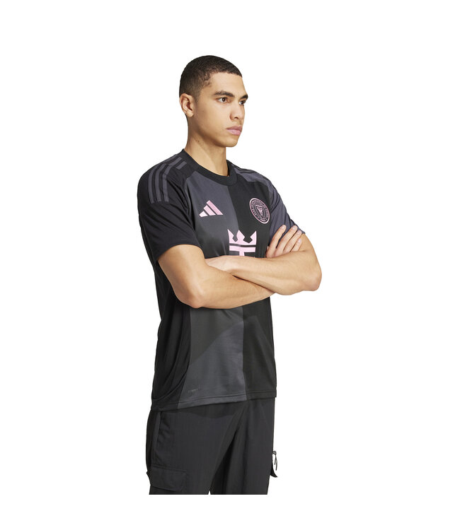 Adidas Messi Inter Miami 2025 Away Jersey (Black/Pink)