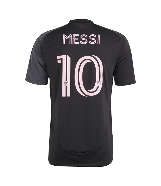 Adidas Messi Inter Miami 2025 Away Jersey (Black/Pink)