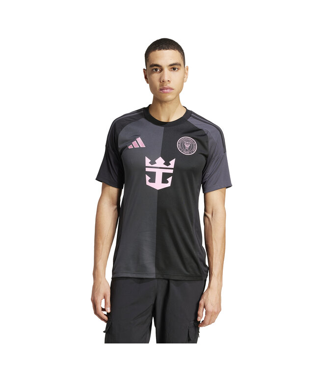 Adidas Messi Inter Miami 2025 Away Jersey (Black/Pink)