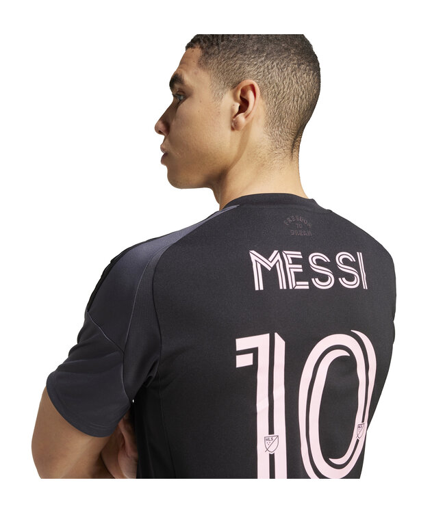Adidas Messi Inter Miami 2025 Away Jersey (Black/Pink)