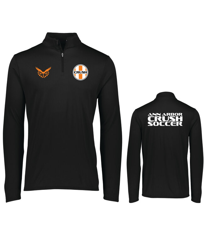 Holloway CRUSH ATTAIN 1/4 ZIP TOP (BLACK)