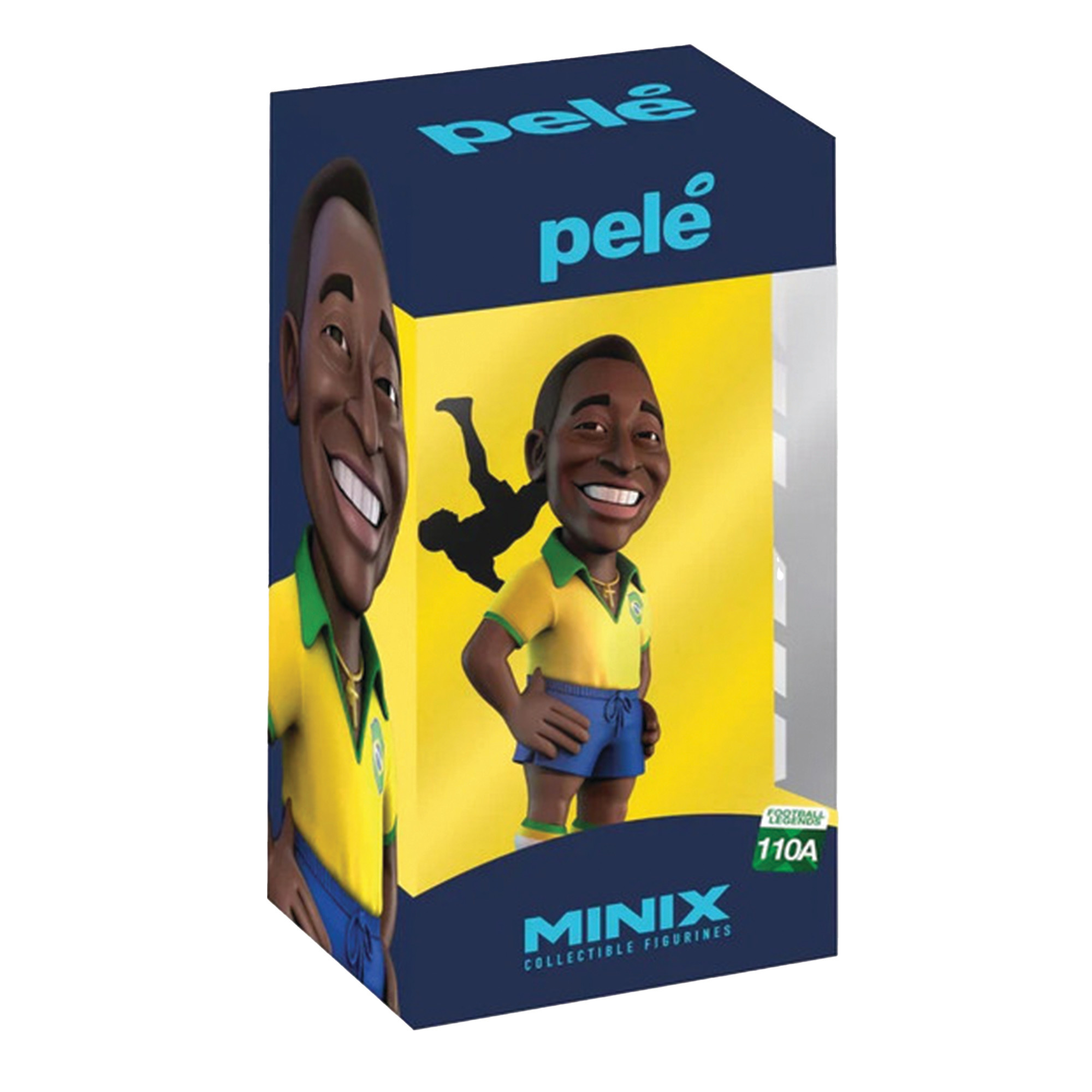 MINIX FIGURE (PELE BRAZIL) - SoccerWorld