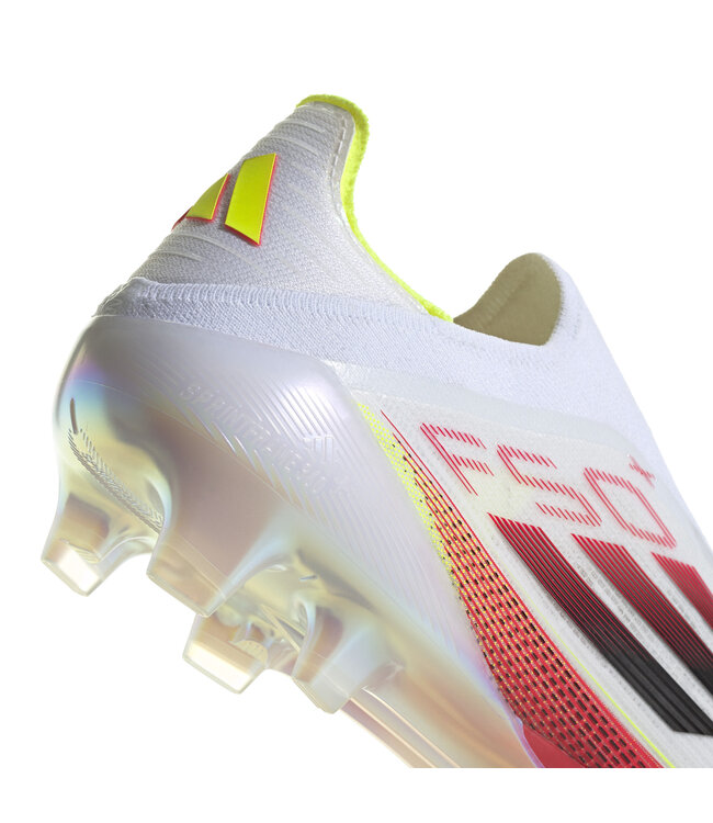 Adidas F50+ Elite FG (White/Red/Volt)