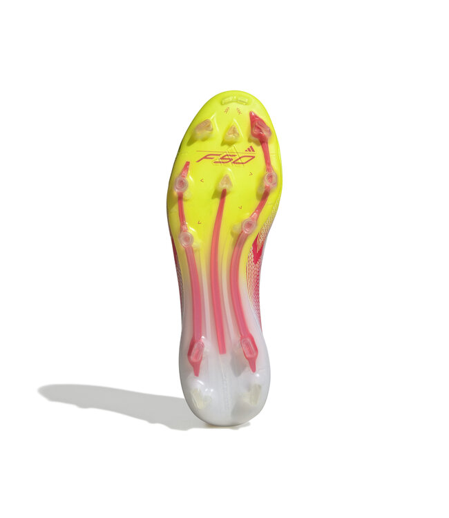 Adidas F50 Elite Mid FG Women (White/Red/Volt)