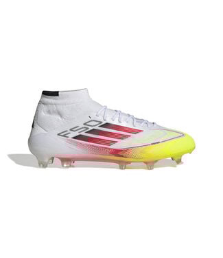 Adidas F50 ELITE MID FG W (WHITE/RED/VOLT)